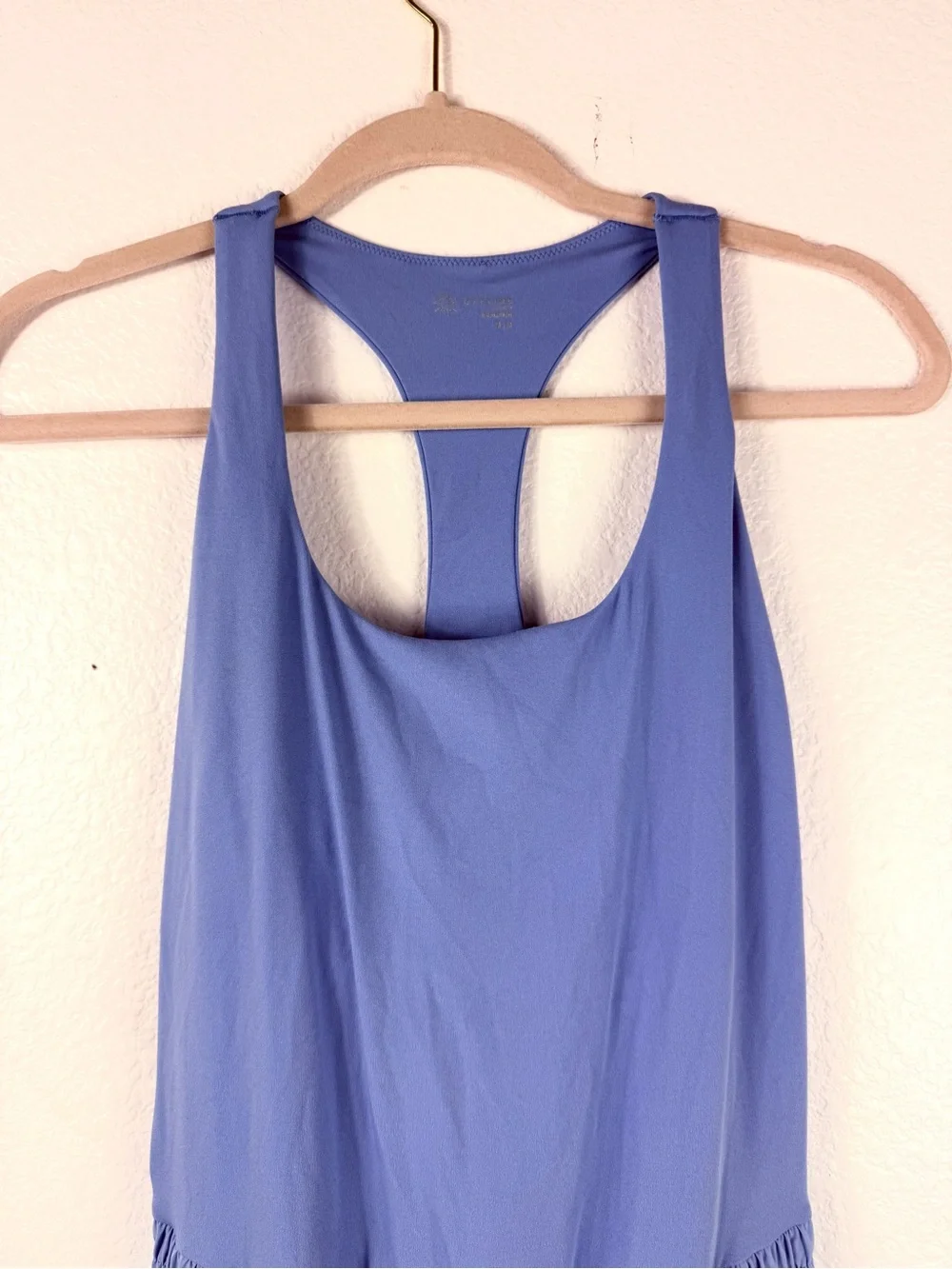 aerie offline Blue Racerback Romper size M
